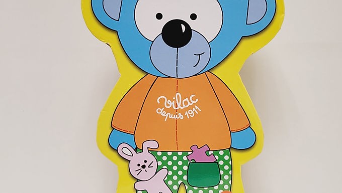 2 puzzles en bois - Vilac -