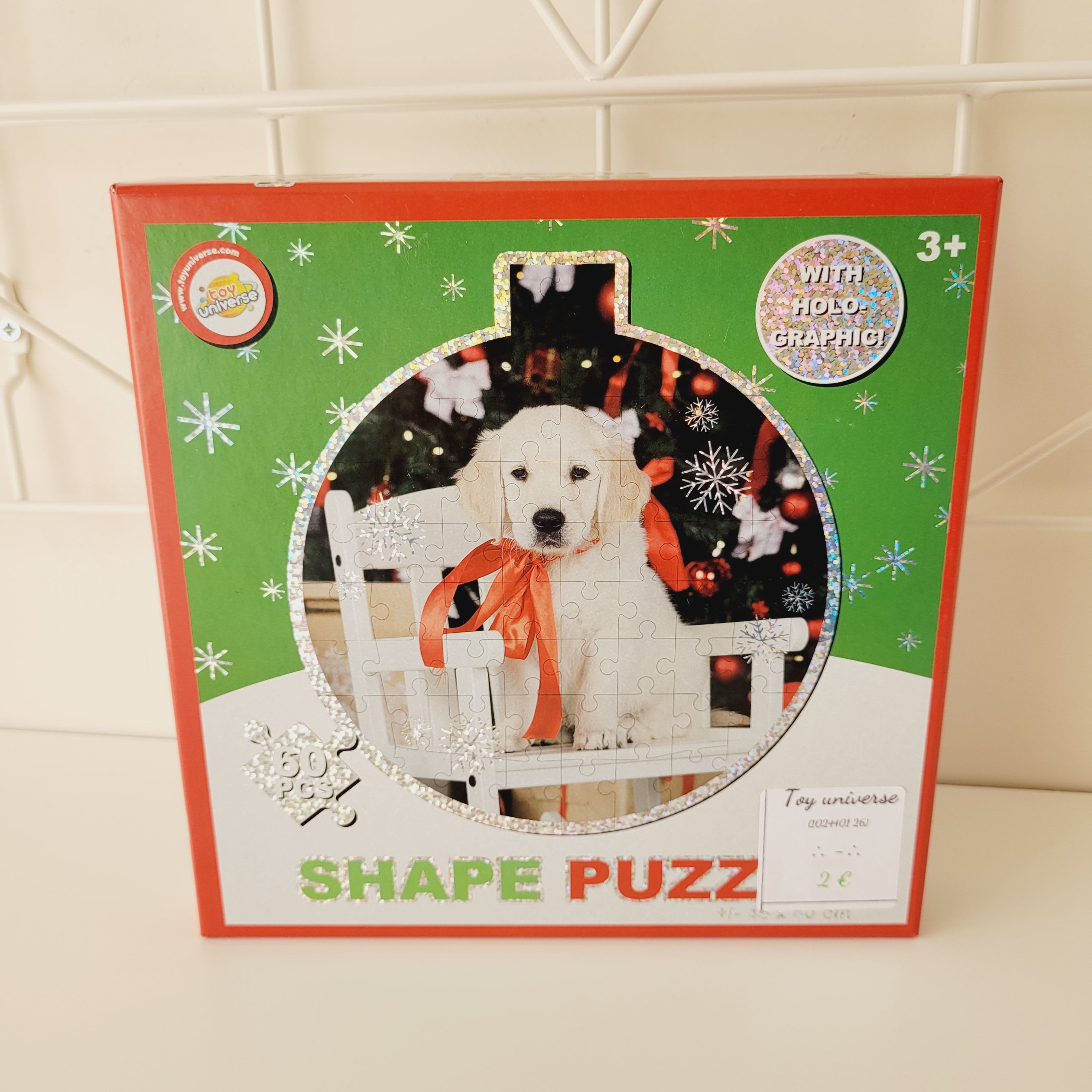 Puzzle holographique thème Noël - Toy universe -  -