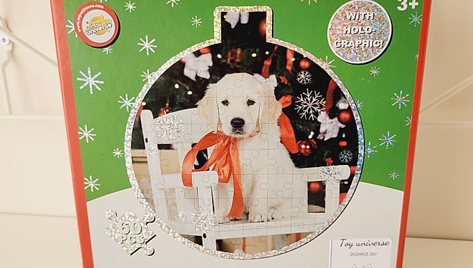 Puzzle holographique thème Noël - Toy universe -  -