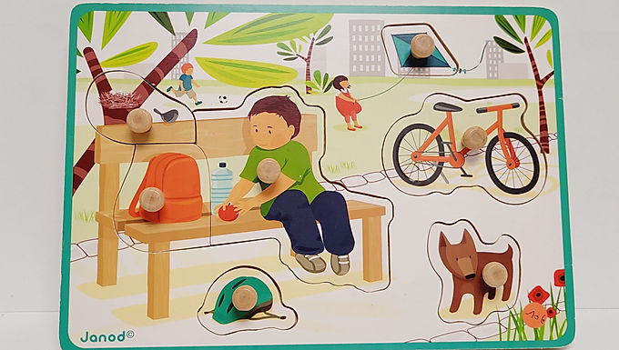 Puzzle en bois  - Janod -