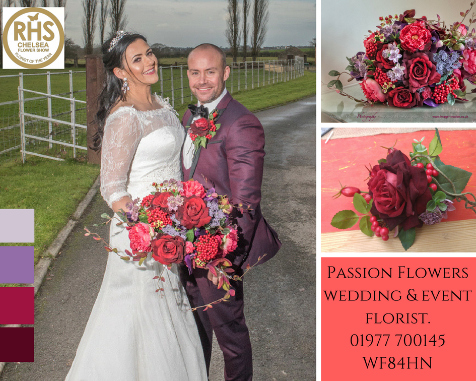 WEDDING FLOWERS Passion Flowers Pontefract WF8 4HN