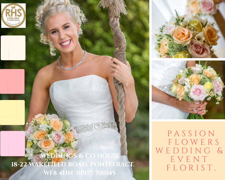 Brides Posy Passion Flowers Pontefract WF8 4HN