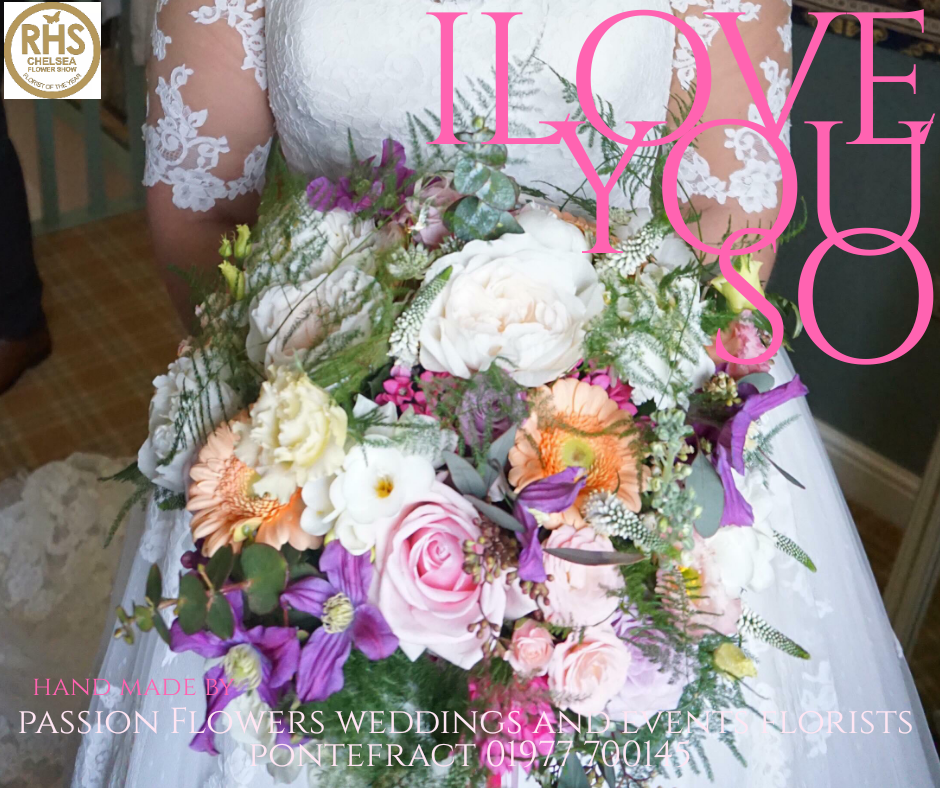 Brides Posy Passion Flowers Pontefract WF8 4HN