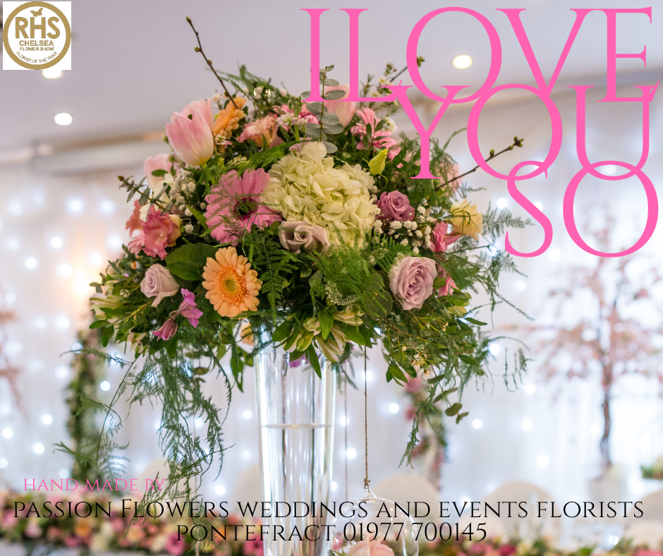 WEDDING FLOWERS Passion Flowers Pontefract WF8 4HN