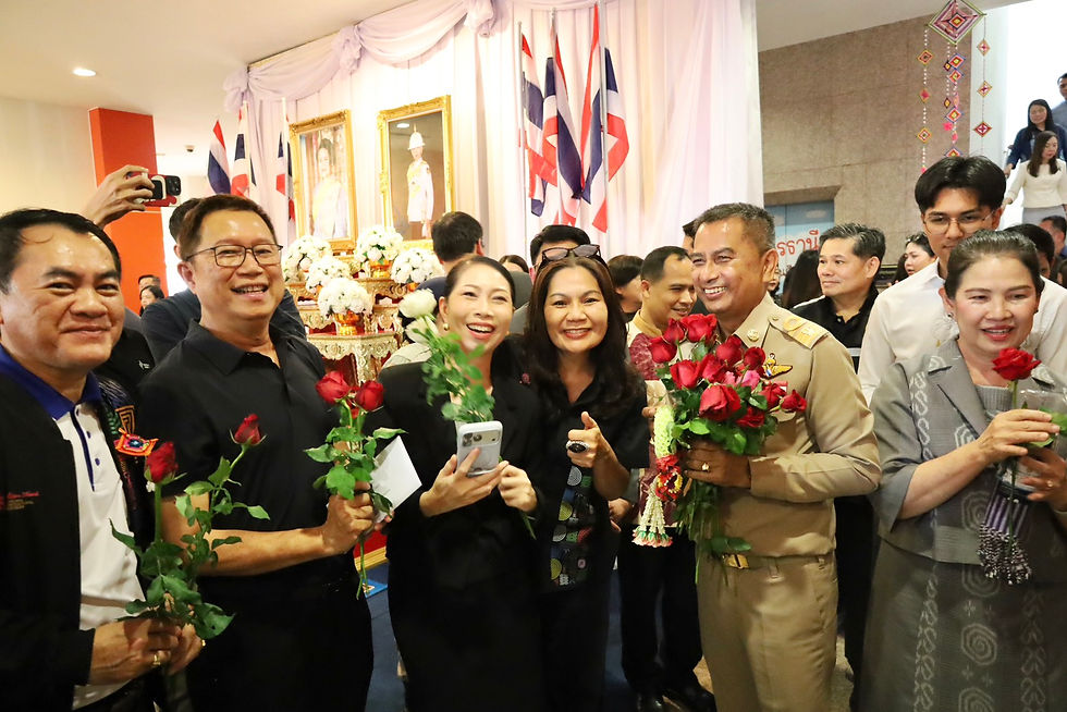 สภาอุตสาหกรรมจังหวัดอุดรธานี ร่วมมอบดอกไม้แสดงมุทิตาจิต แด่ผู้ว่าราชการจังหวัดอุดรธานี และนายกเหล่ากาชาด ในโอกาสเกษียณอายุราชการ ประจำปี 2569
