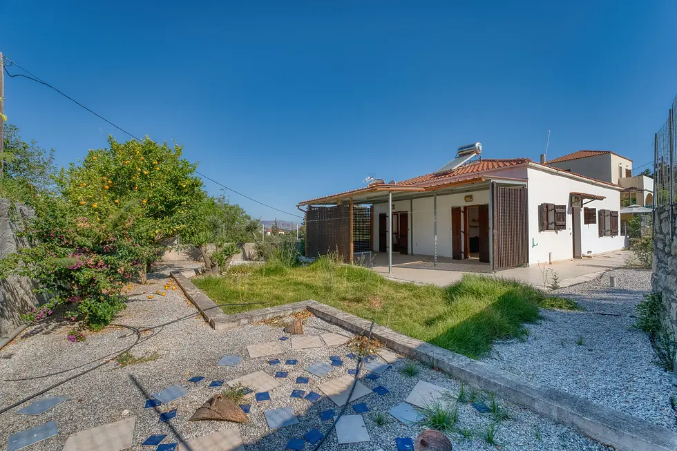 Charming Single-Level Villa with Private Garden & Shared Pool in Vamos - image 3