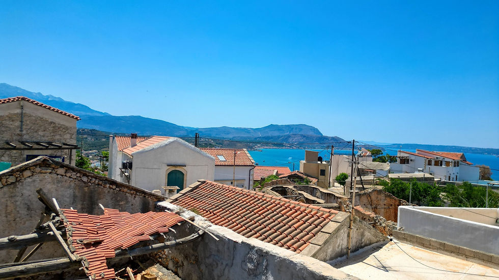 For Sale: Unique Stone Ruin with Courtyard & Sea View Potential – Plaka, Apokoronas - image 3