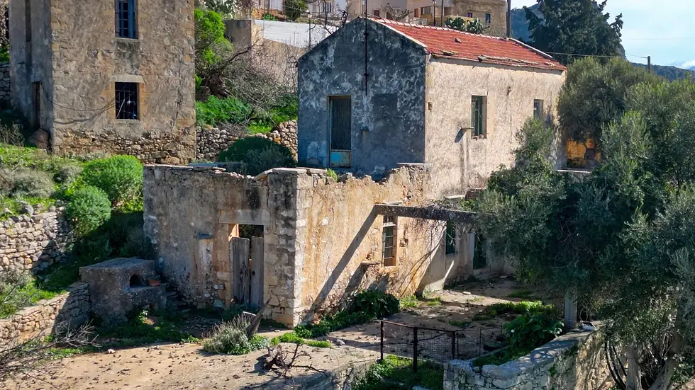 Traditional Stone House with Panoramic Sea Views – Rokka, Kissamos, Chania - image 3