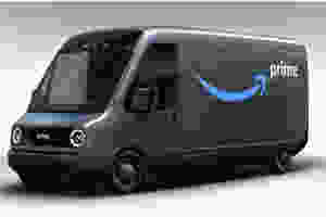amazon prime electric vehicle with Rivian