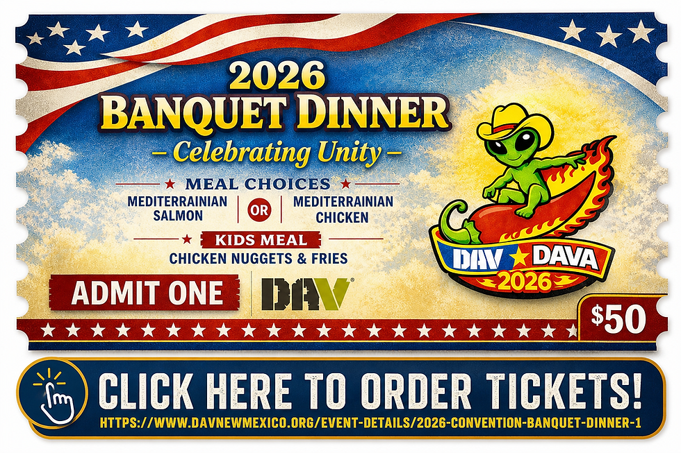 2026 Convention Banquet Dinner