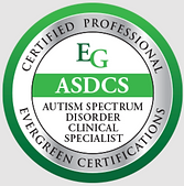Digital badge of Autism Spectrum Disorder Clinical Specialist