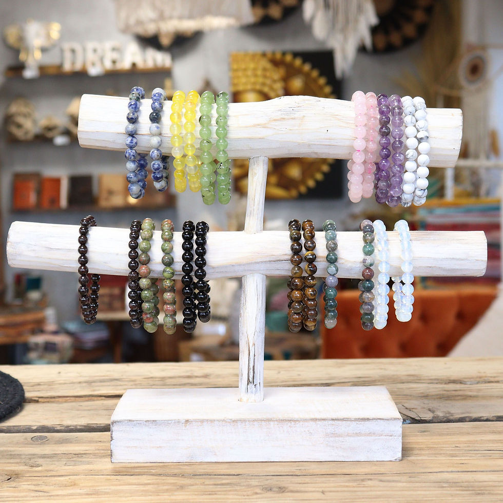 Thumbnail: Power Bracelet - Green Jasper