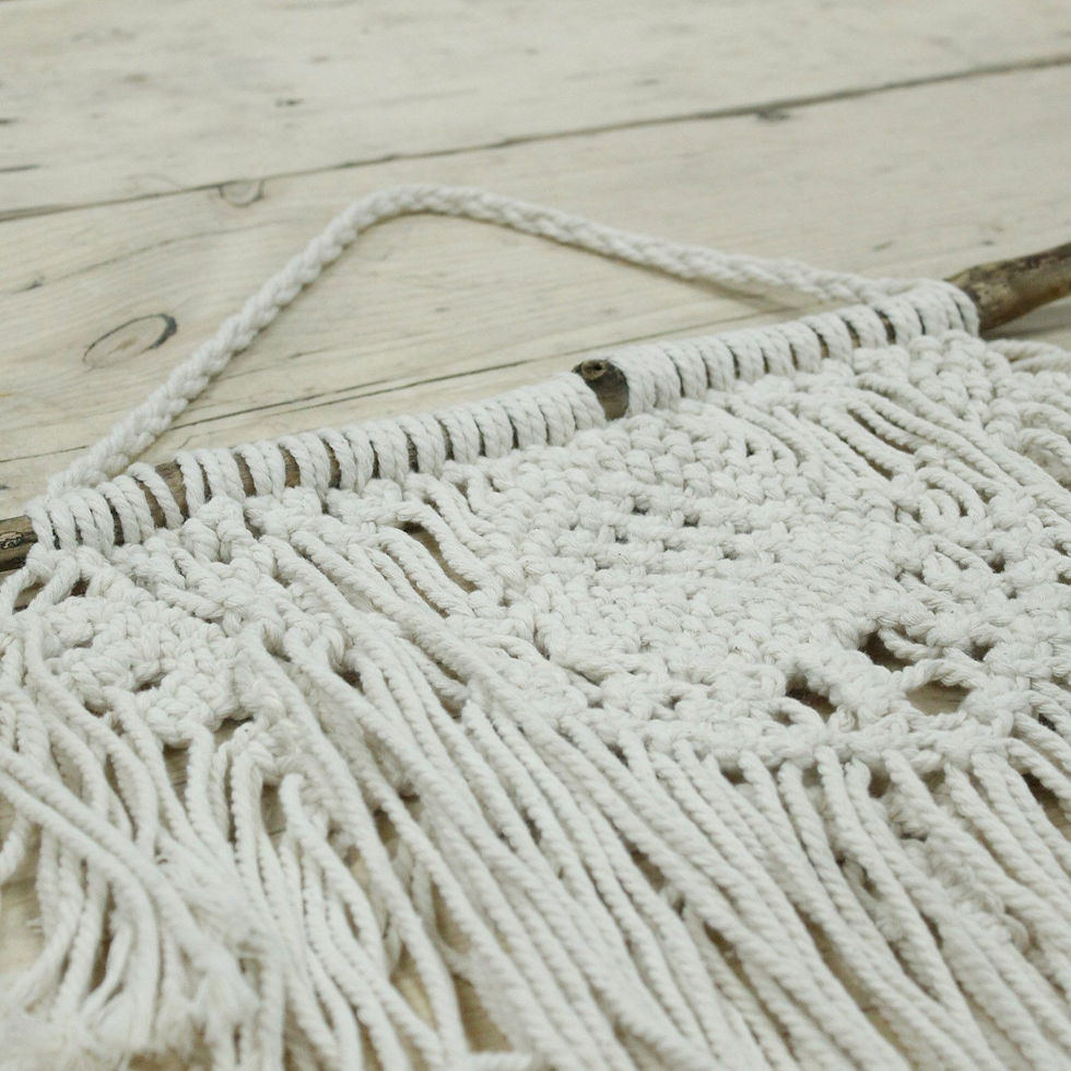 Thumbnail: Macrame Wall Hanging - Home & Heart