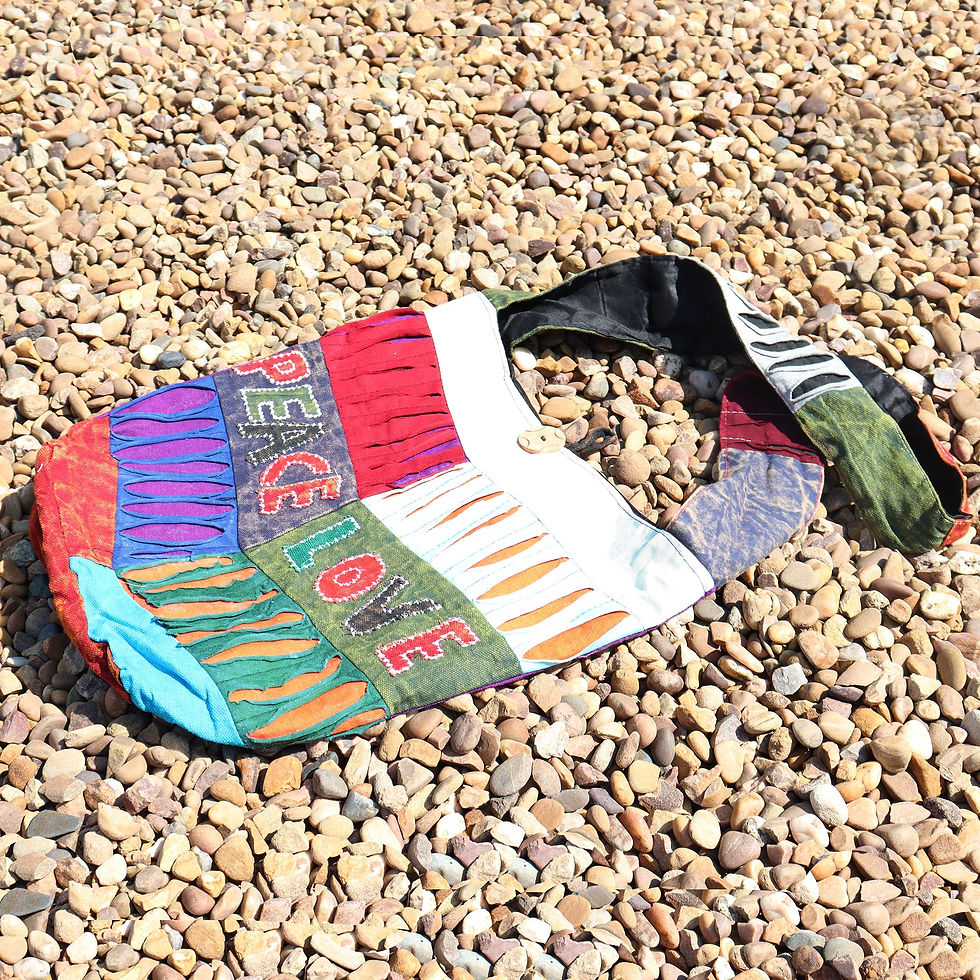Thumbnail: Peace & Love Bags (asst des)