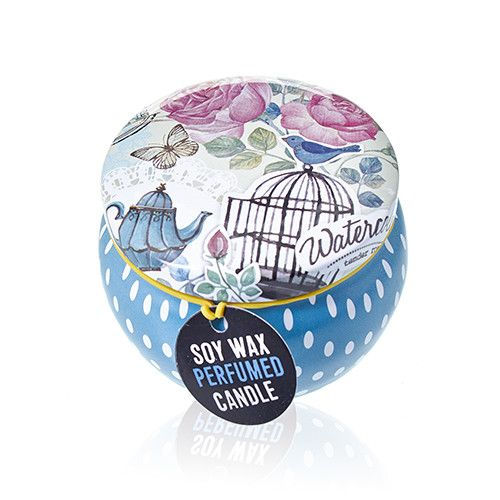 Thumbnail: Art Tin Candle - Assorted Design - Parisian Weekend - Peonies