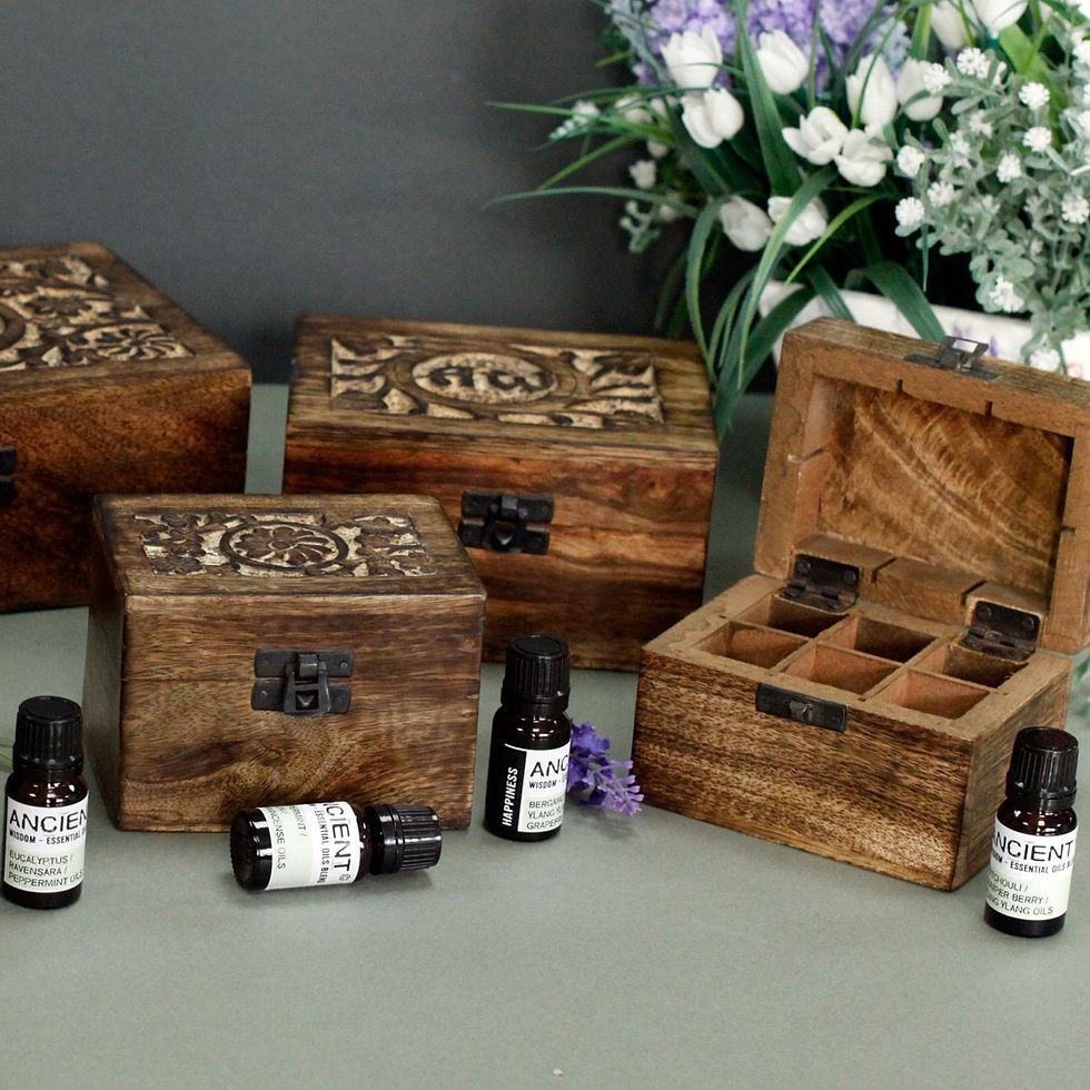 Thumbnail: Mango Aromathrapy Box - Floral (holds 32)