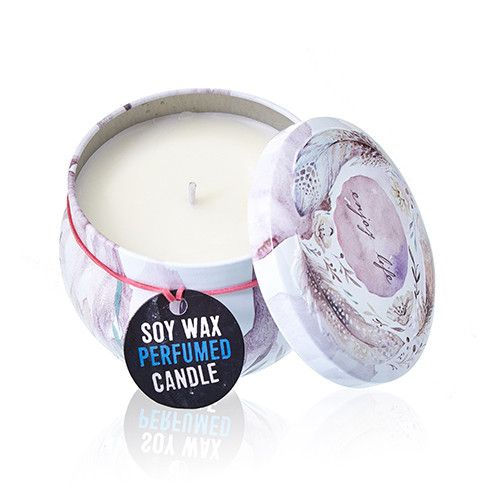 Thumbnail: Art Tin Candle - Assorted Design - Parisian Weekend - Peonies