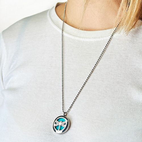 Thumbnail: Aromatherapy Diffuser Necklace - Infinity Love 25mm
