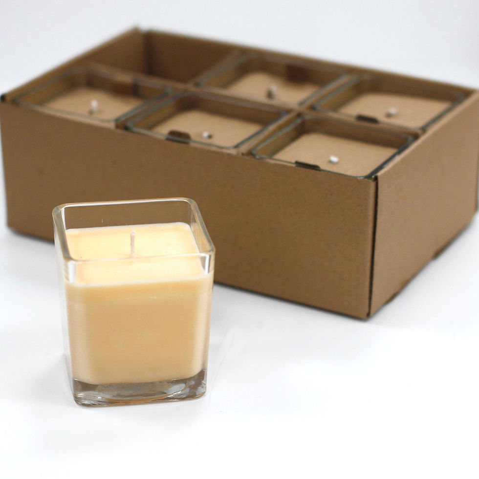 Thumbnail: White Label Soy Wax Jar Candle - Cucumber & Mint