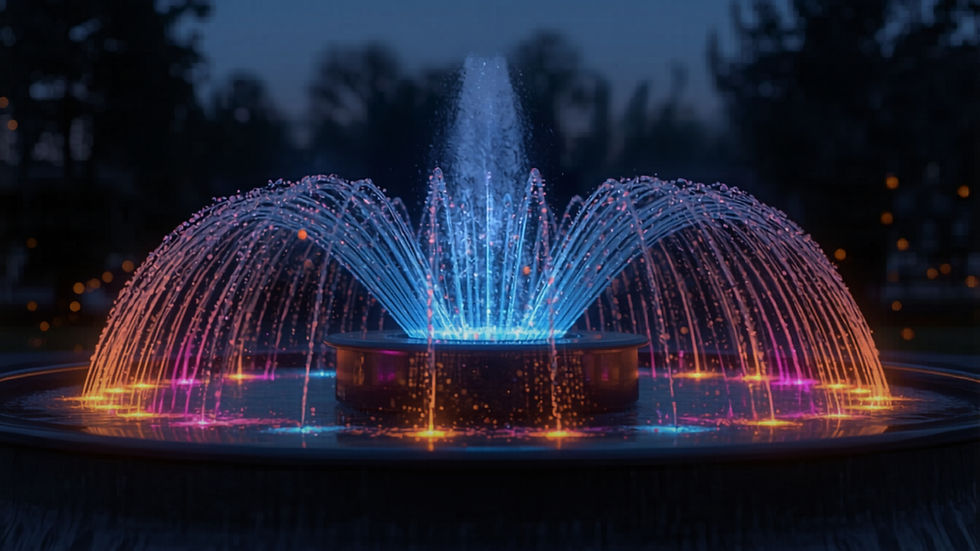 musical fountain