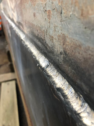 FCAW welding services provided by A-Plus Welding & Ironworks Inc.