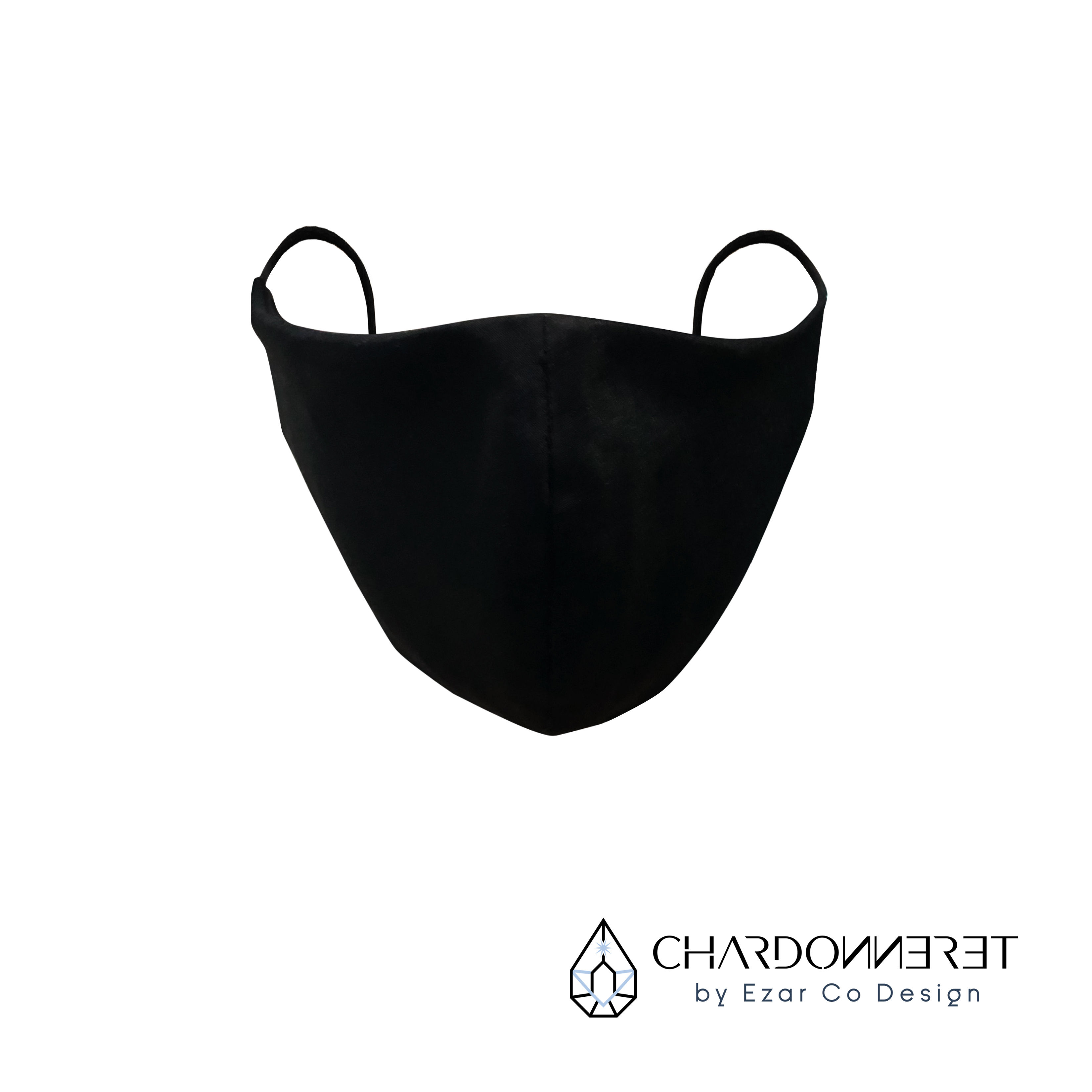 Plain Black Face Mask