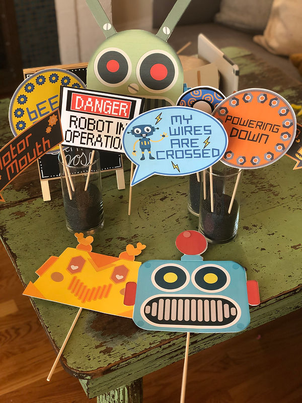 Custom birthday props