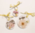 Thumbnail: Floral Christmas Ornaments