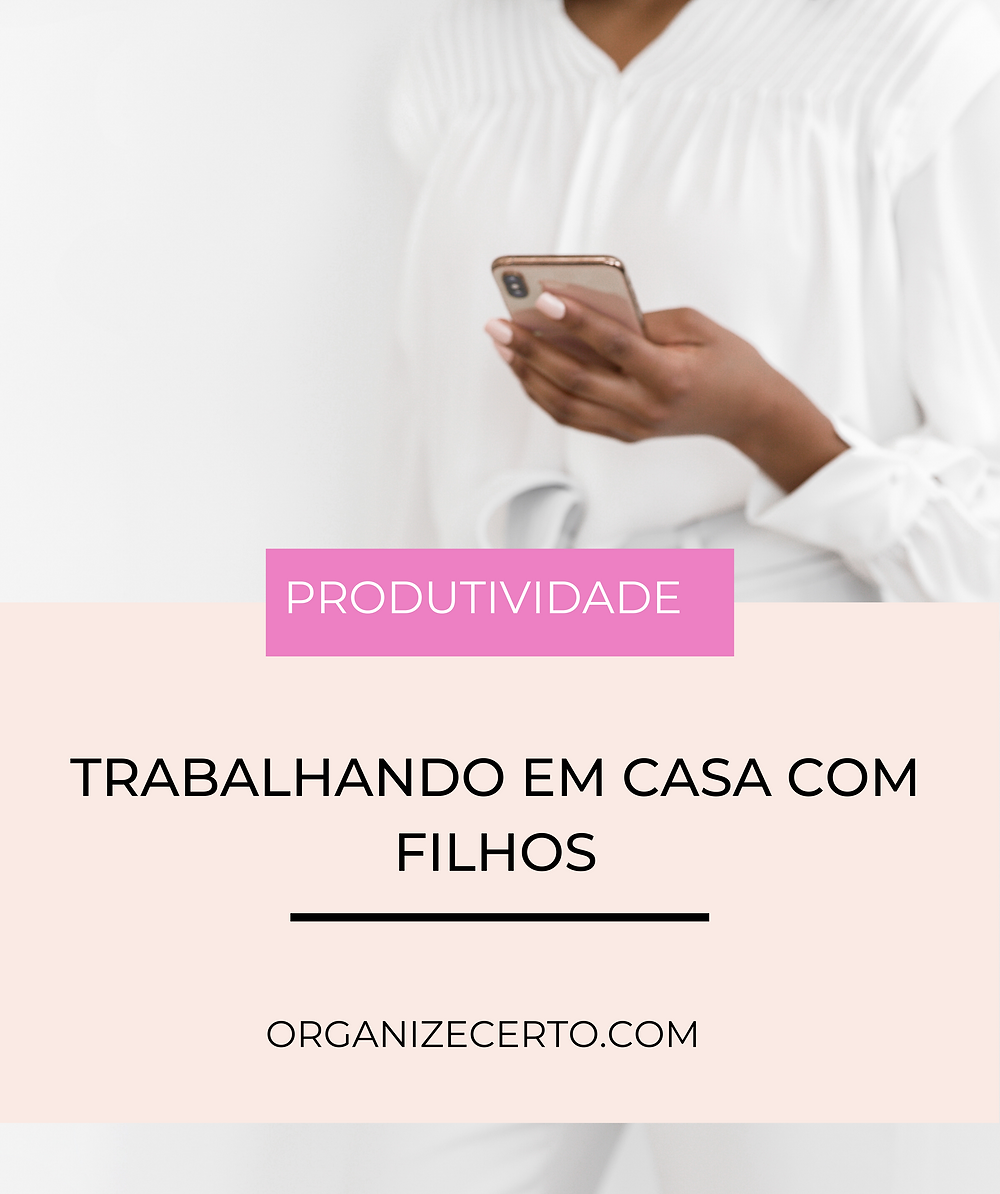 home office com filhos