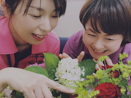 お花のパワーってすごい☆彡
