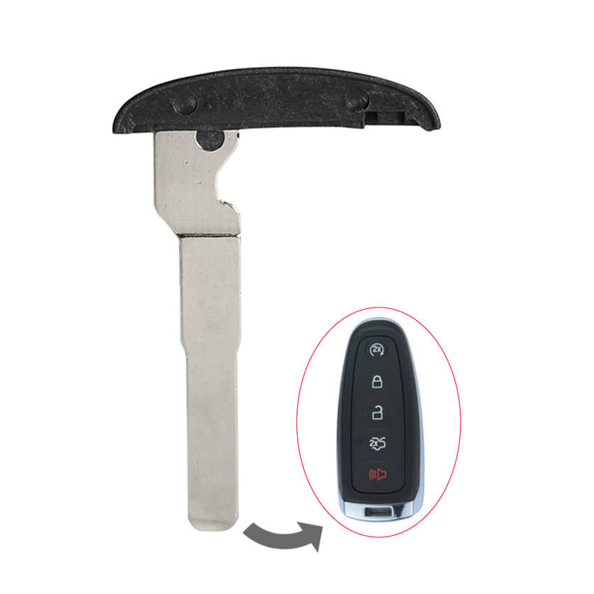 HU101 Uncut Key Blade For Ford 2/3 Button Smart Remote – Ranger, Ecosport, Fiesta, Focus