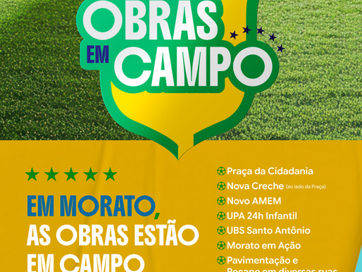Em Francisco Morato As Obras Estão em Campo!