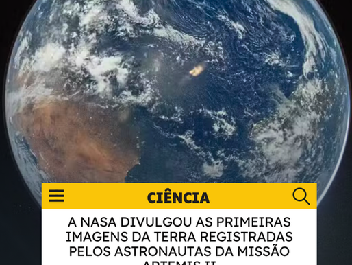 A Nasa Divulgou Imagens da Terra Feitas Pelos Astronautas da Missão Artemis II