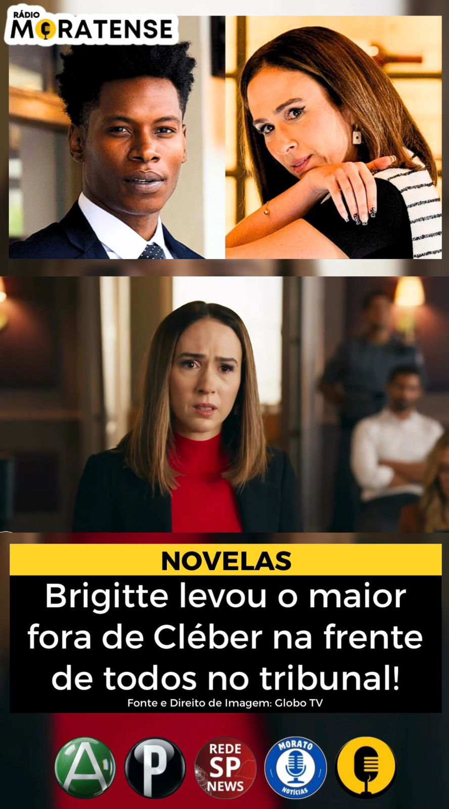 Brigitte levou o maior fora de Cléber "Quem Ama Cuida"