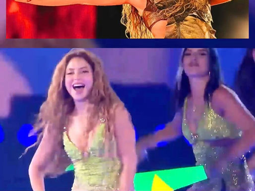 Shakira deu início ao seu megashow em Copacabana!