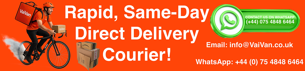 VaiVan Couriers London Contact On WhatsApp 07548486464 or Email info_VaiVan.co.uk
