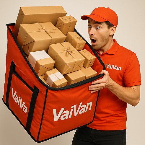 VaiVan Couriers Carrying Capacity