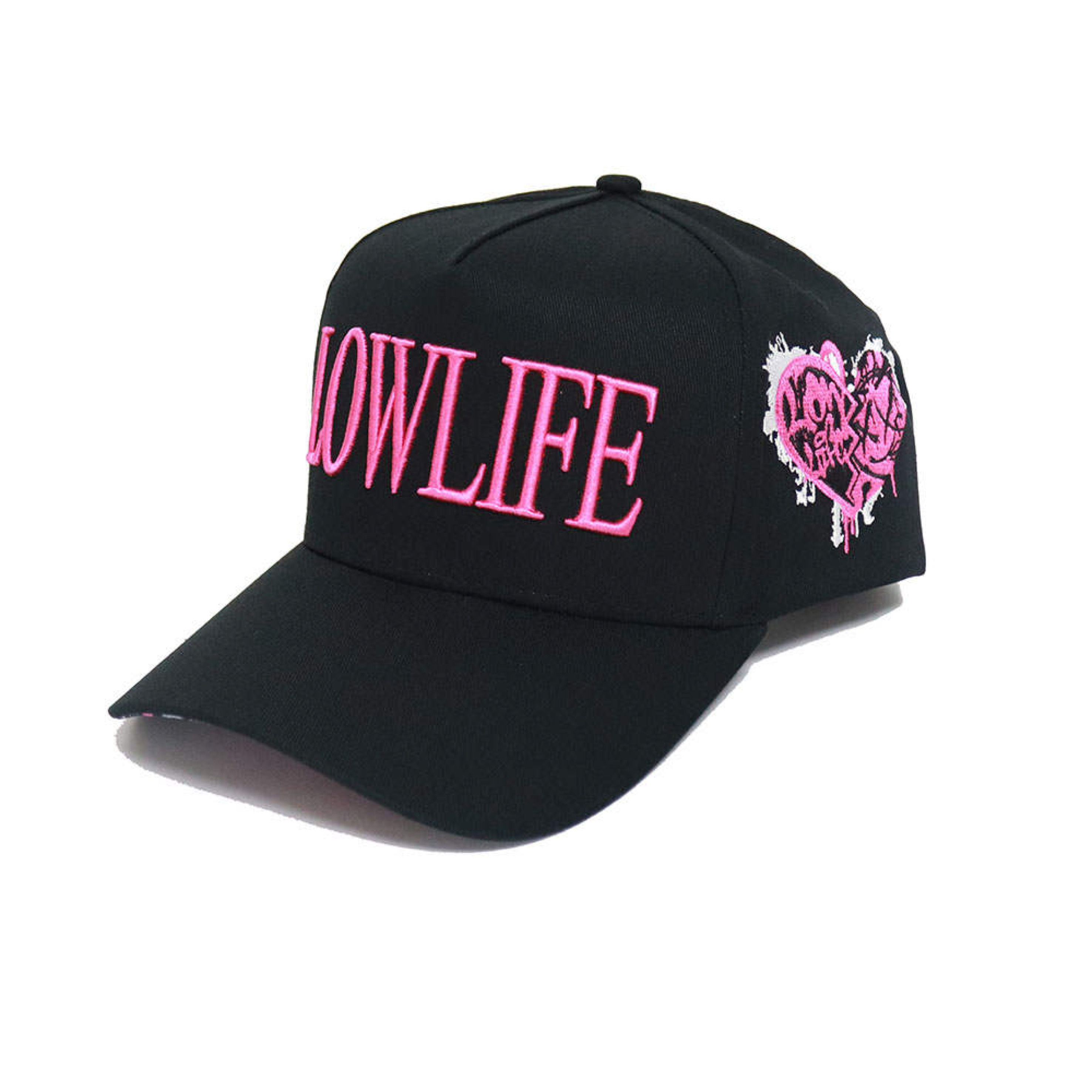 Low Life Snapback Black