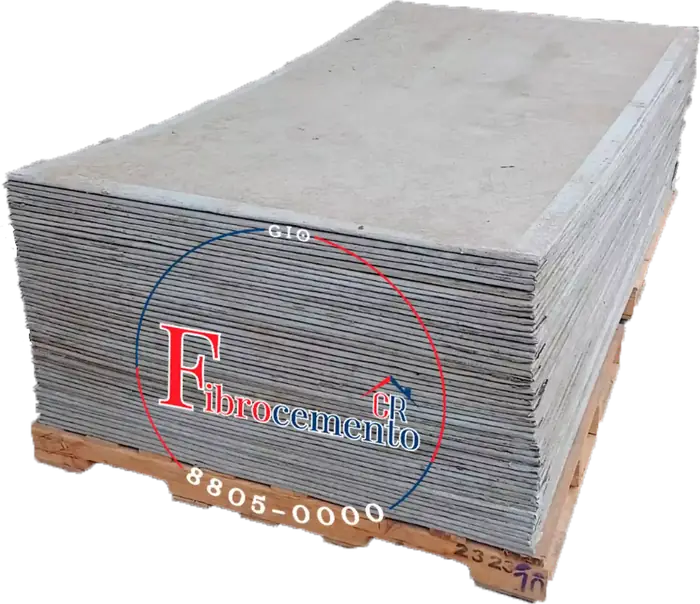 Láminas de Fibrocemento para paredes exteriores e interiores