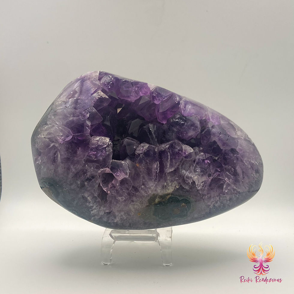 Amethyst Freeform Bottom View