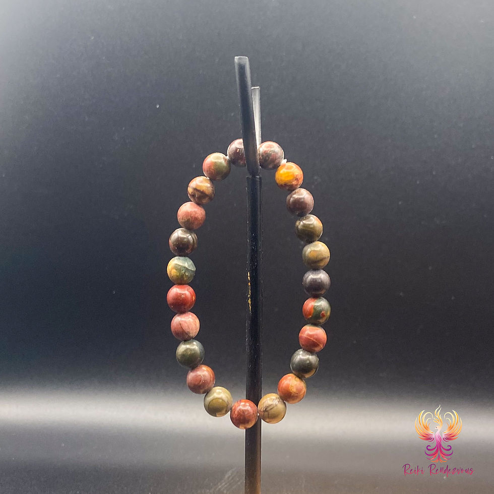 Cherry Creek Jasper Bracelet Front View