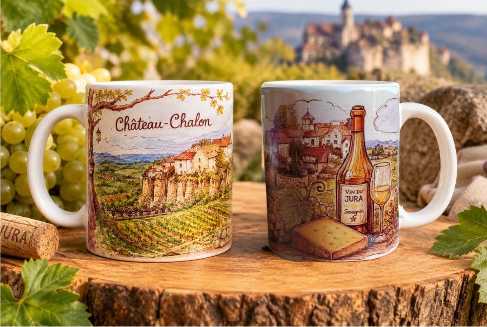 Tasse Château Chalon - Jura