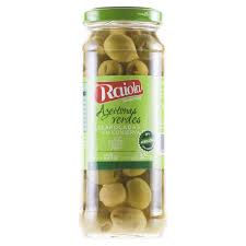 AZEITONA VERDE S/CAROÇO RAIOLA 155G