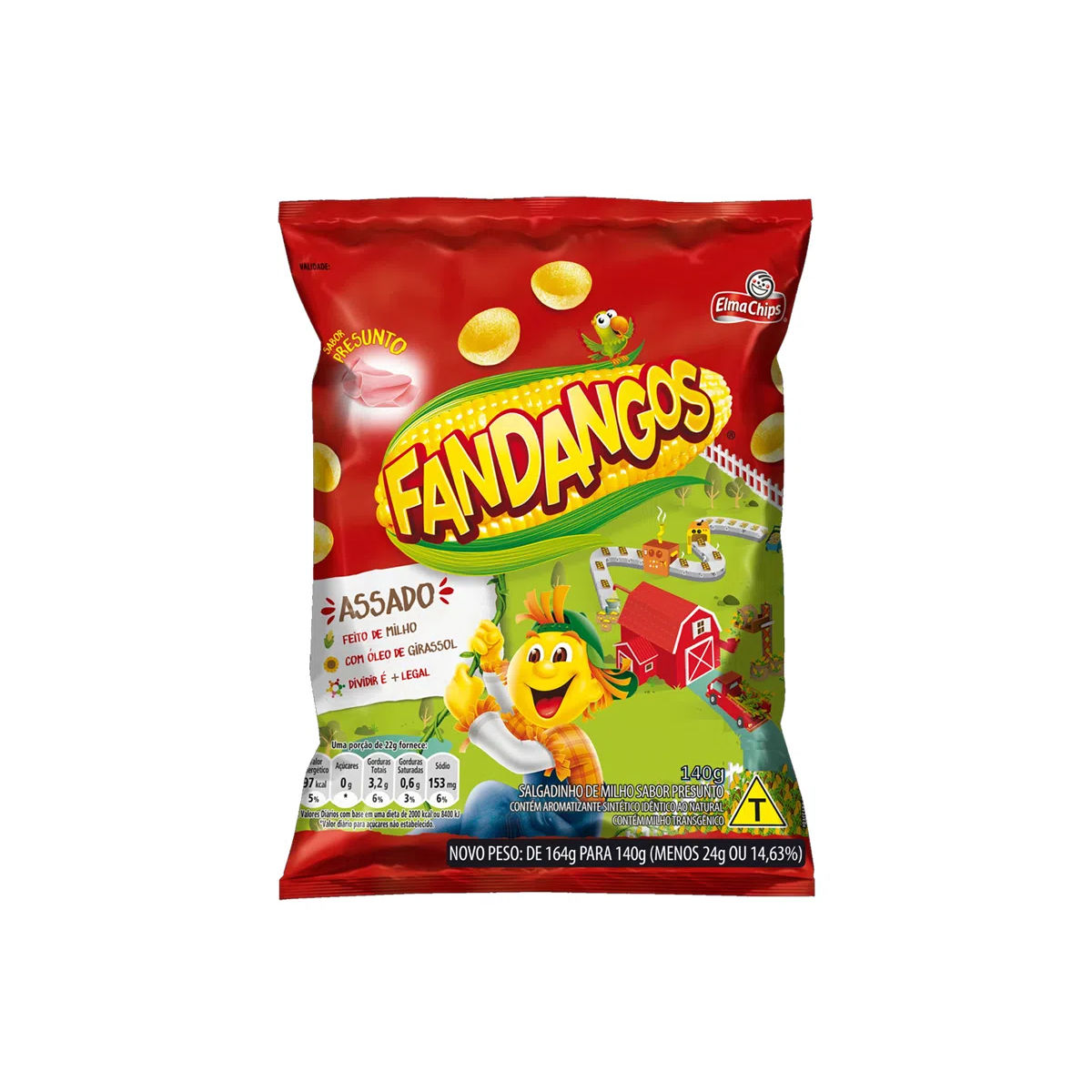 SNACKS FANDANGOS PRESUNTO 140G