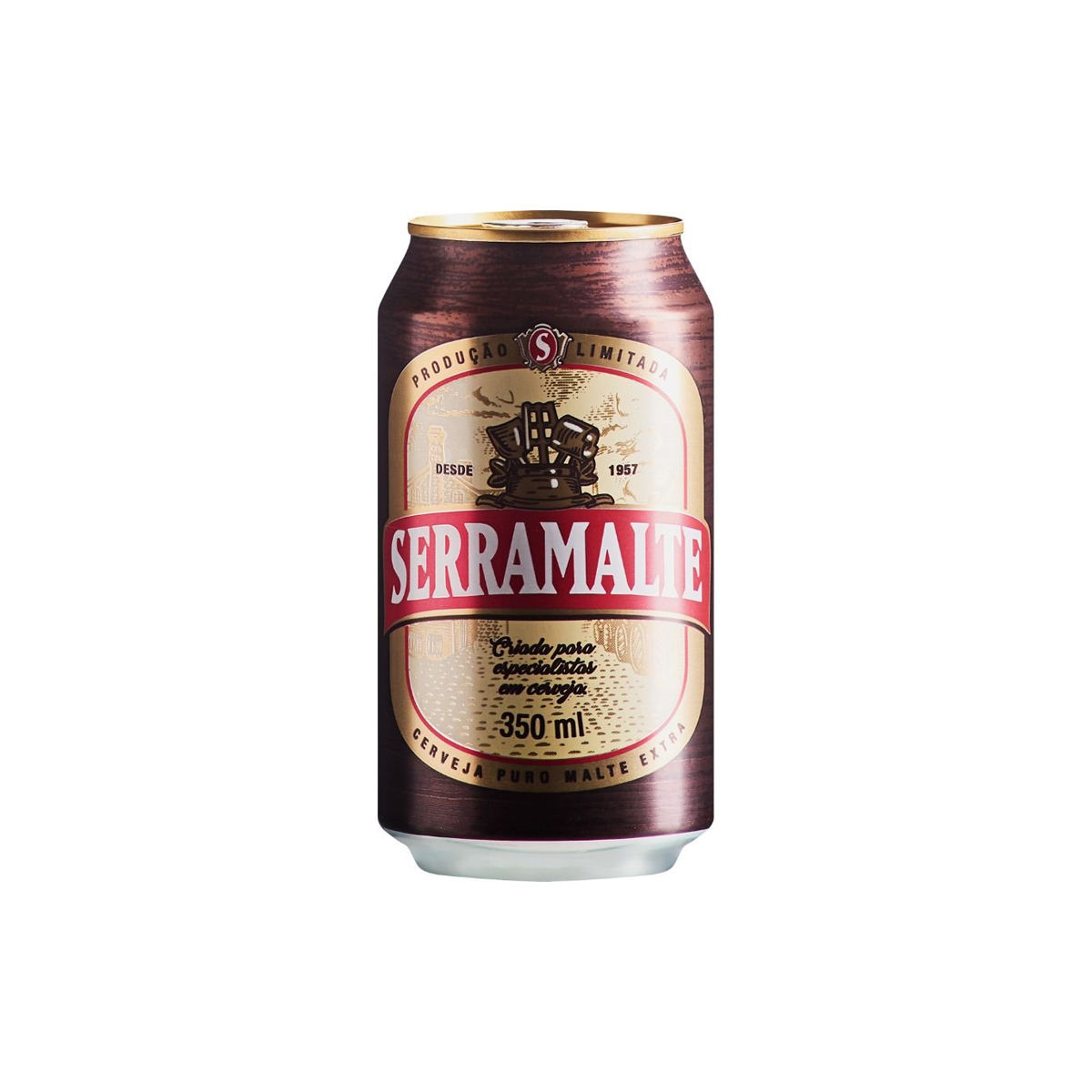 CERVEJA SERRAMALTE LATA 350ML