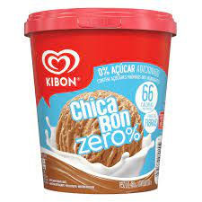 SORVETE KIBON CHICABON 800ML ZERO