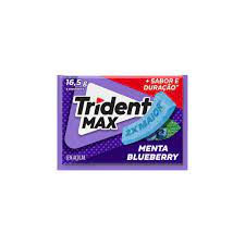CHICLETE TRIDENT MAX MENTA BLUEBERRY 16,5