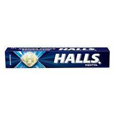 DROPS HALLS MENTOL 28G