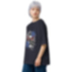 サムネイル： Unisex oversized t-shirtユニセックスオーバーサイズTシャツ