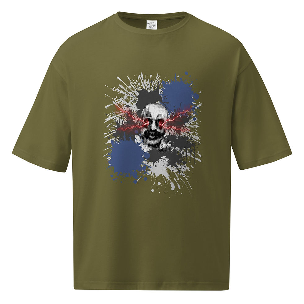 サムネイル： Unisex oversized t-shirtユニセックスオーバーサイズTシャツ
